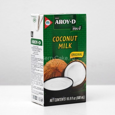 Кокосовое молоко Aroy - D 17-19%, 500 мл. (Уценка)