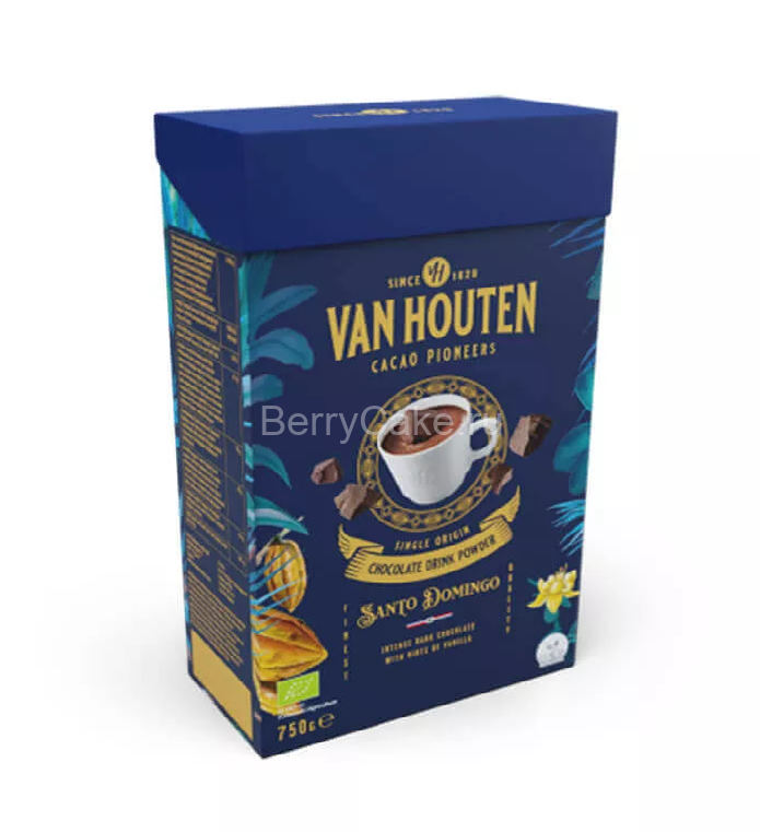 Какао-напиток Van Houten Santo Domingo темный (VM-61123-V99), 100 гр. (Уценка)