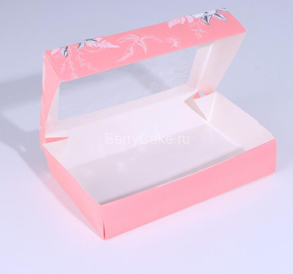 Коробка складная «Расцветай», 20 × 12 × 4 см