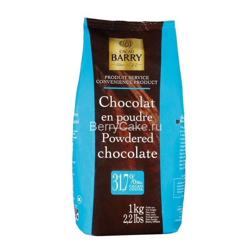 Cacao Barry Какао-порошок с сахаром 31.7% 100 гр. (Уценка)