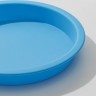 Форма для выпечки Доляна «Круг», 22×3 см, цвет МИКС