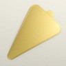 Подложка Треугольник «Золото», 12,5×7,5 см СИМ