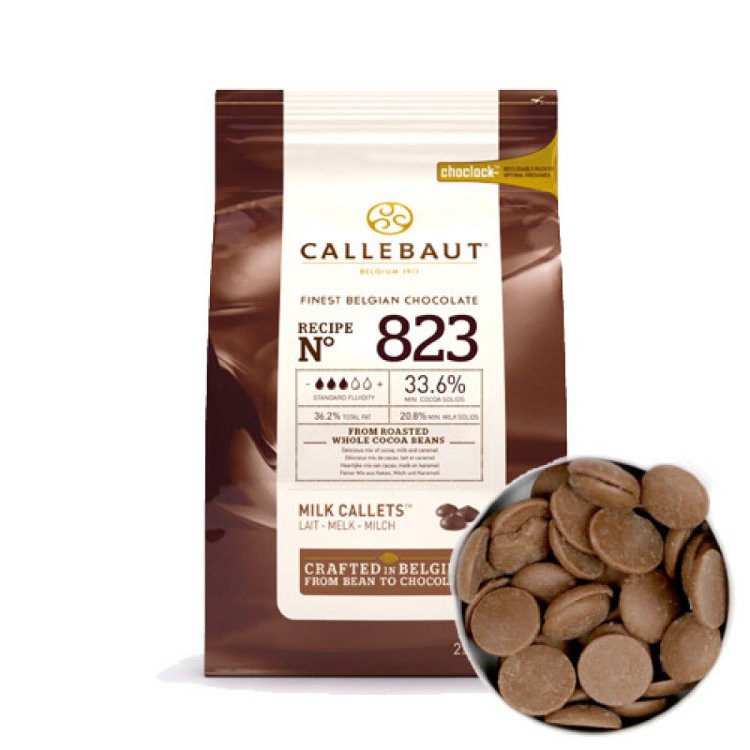 Шоколад Barry Callebaut  Молочный 33.6% 200 гр.