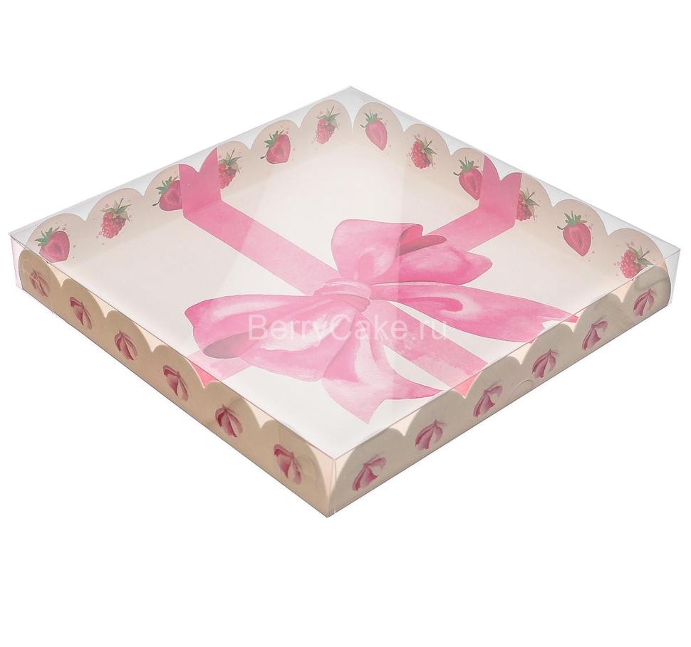 Коробка «Сладости в подарок», 21 х 21 х 3 см