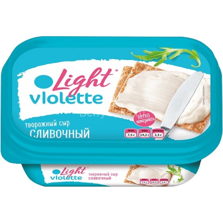 Сливочный сыр Violette лайт 160 гр.