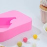 Форма для мороженого «Арбузная долька», 14×7,5×2,5 см, цвет розовый