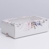 Коробка складная «Венок» 18 х 10,5 х 5,5 см