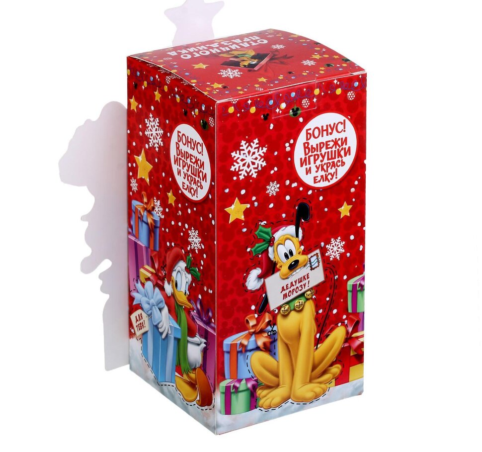 Коробка "Подарки" Микки Маус и друзья, 10 х 20 х10 см