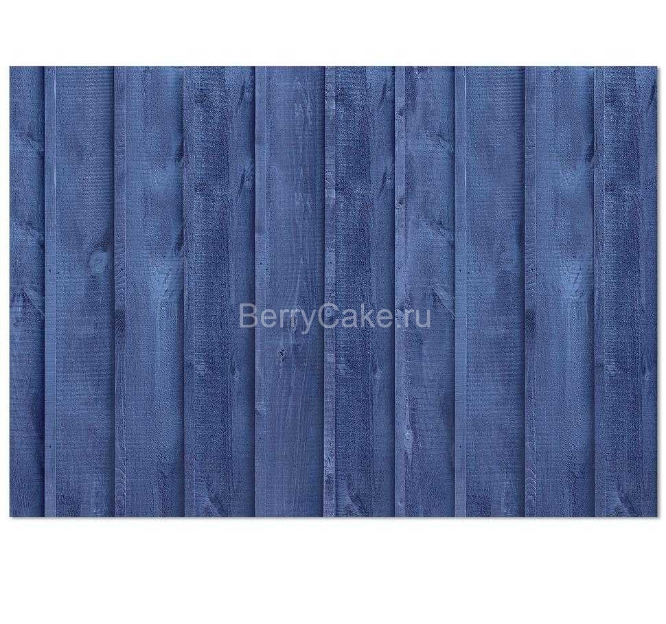 Фотофон «Синие доски», 70 х 100 см, бумага, 130 г/м