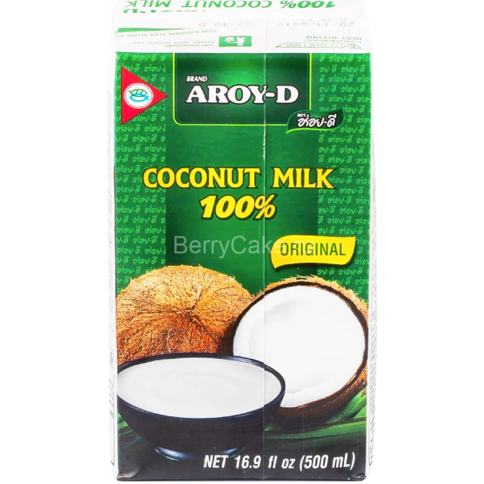 Кокосовое молоко Aroy-D 17-19%, 400 мл.