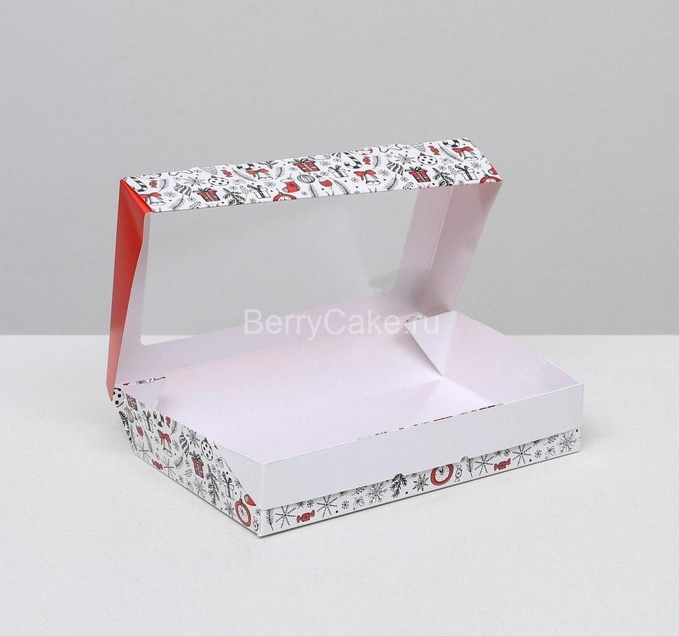 Коробка складная «Время добрых подарков», 20 × 12 × 4 см