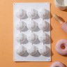 Форма выпечки и муссовых десертов Доляна «Бабл», 29×18×3 см, 12 ячеек, 5×4,5 см, силикон, цвет МИКС