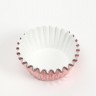 Форма для выпечки круглая, 3,5 x 2 см розовый, 20 шт.