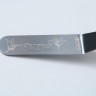 Лопатка изогнутая с металлической ручкой «Бабочки», 27 х 3 см