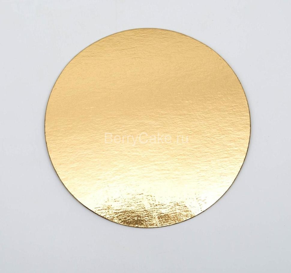 Подложка 9 см, золото, 0,8 мм С