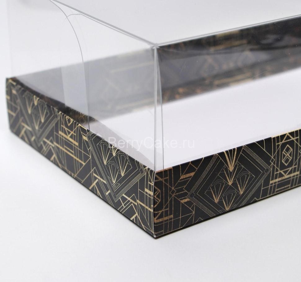Коробка для десерта Gold, 22 х 8 х 13,5 см