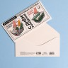 Конверт для денег «С Днем рождения», инструкция, 16,5 × 8 см