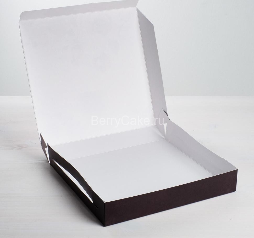 Упаковка для кондитерских изделий «Нежность», 25 × 25 × 4.5 см