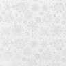 Бумага силиконизированная «Снежинки», серебряные, 0,38 х 5 м