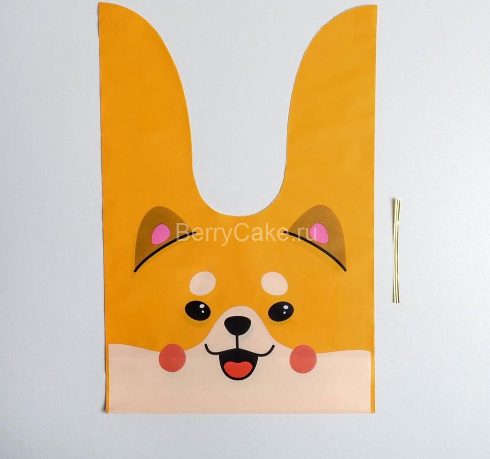 Мешок подарочный «Собачка», 21 × 33 см