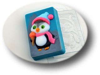 Форма для мыла "Пингвин с эскимо"!!